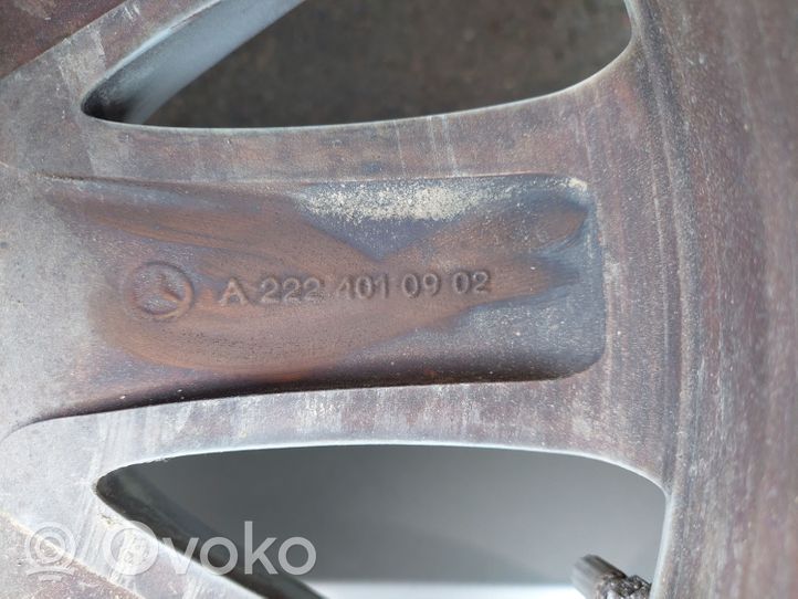 Mercedes-Benz S W222 Felgi aluminiowe R18 A2224010902