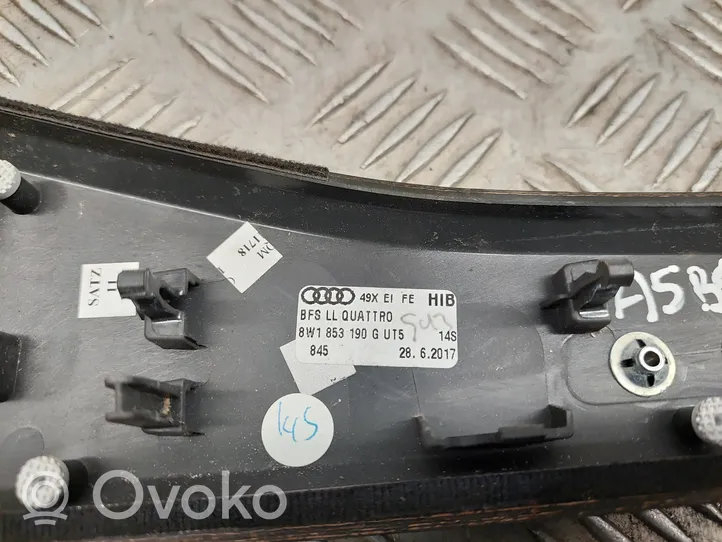 Audi A5 Ramka schowka deski rozdzielczej 8W1853190G