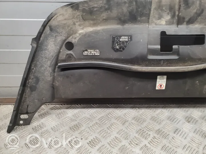 Porsche Cayenne (92A) Rivestimento della modanatura della chiusura del vano motore/cofano 7P5805806B