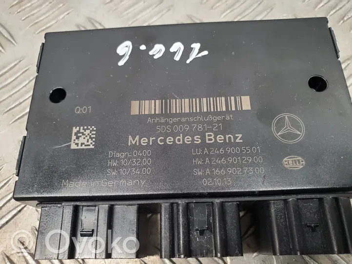 Mercedes-Benz GL X166 Centralina/modulo rimorchio barra di traino A2469005501