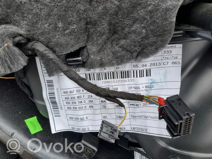 Audi A6 S6 C7 4G Salona daļu komplekts 4G1867021