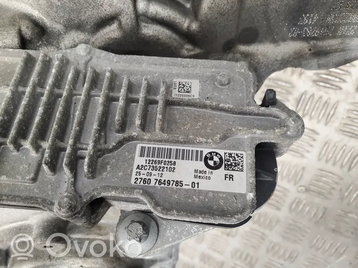 BMW 5 F10 F11 Scatola ingranaggi del cambio 7649785