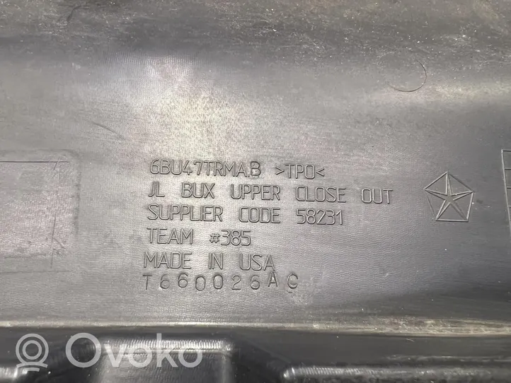 Jeep Wrangler Protezione anti spruzzi/sottoscocca del motore 6BU47TRMA