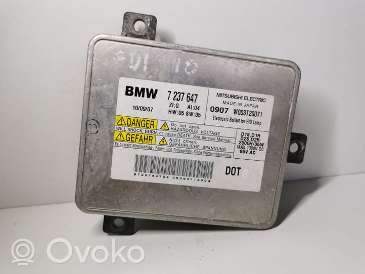 BMW 7 F01 F02 F03 F04 Ajovalojen virranrajoitinmoduuli Xenon 7237647