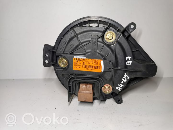 Audi A4 S4 B7 8E 8H Pulseur d'air habitacle 9020016