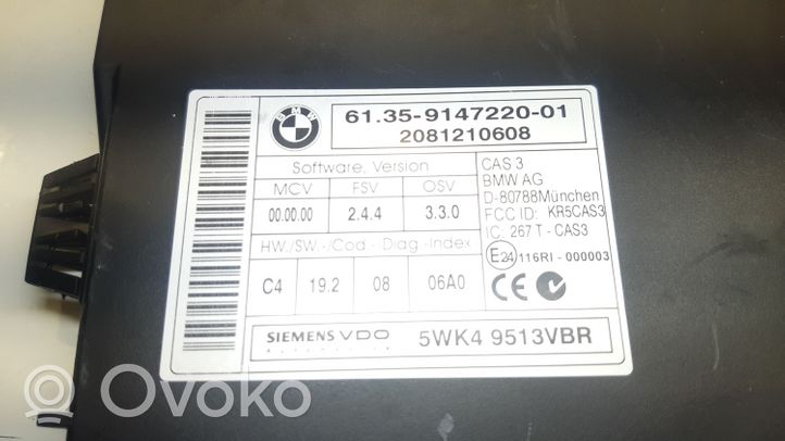 BMW 1 E81 E87 Užvedimo komplektas 6954717