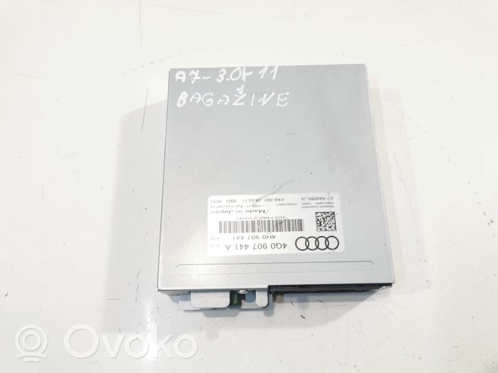 Audi A7 S7 4G Moduł / Sterownik kamery 4G0907441A