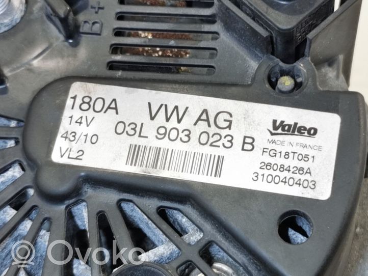 Volkswagen Golf VI Generatore/alternatore 03L903023B