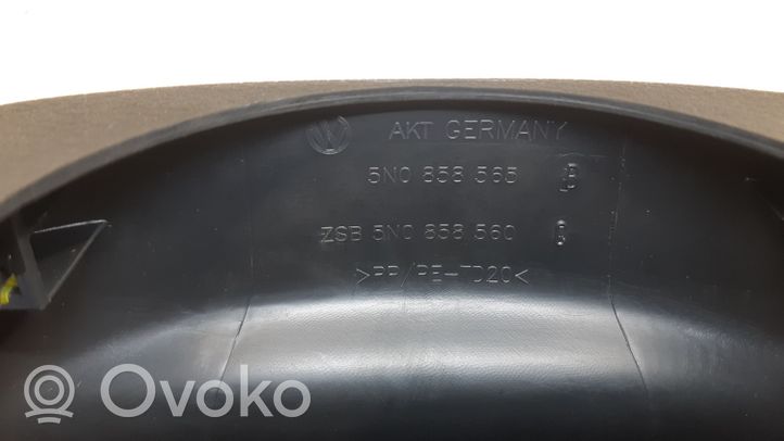 Volkswagen Tiguan Rivestimento del piantone del volante 5N0858565