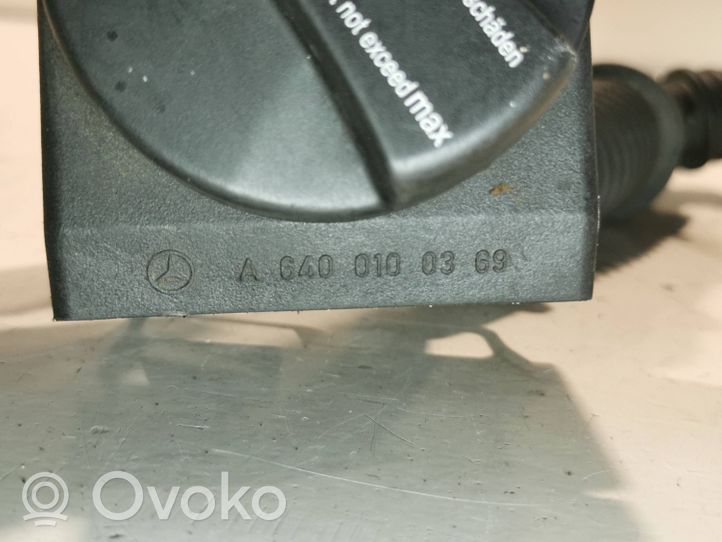 Mercedes-Benz B W245 Eļļas pildīšanas caurule A6400100369