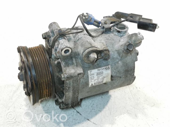 Mitsubishi Outlander Compresseur de climatisation 7813A068