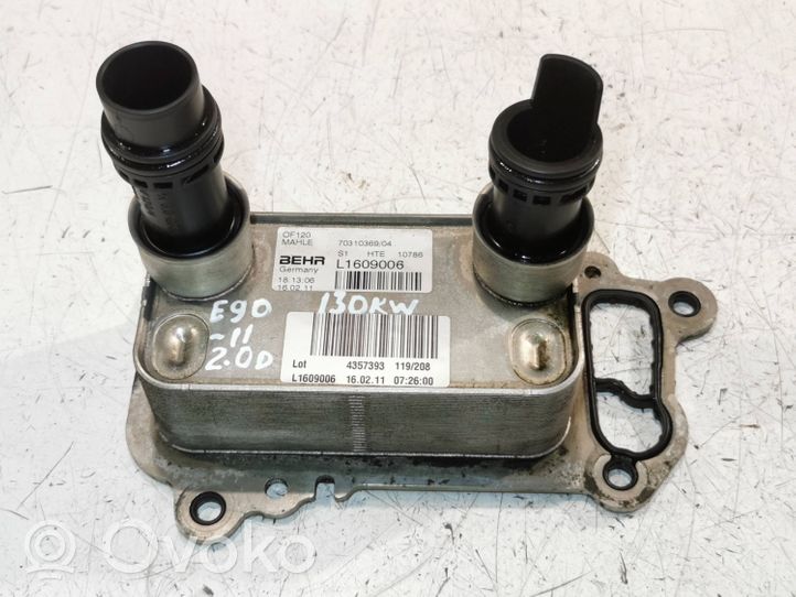 BMW 3 E90 E91 Mocowanie / uchwyt filtra oleju L1609006