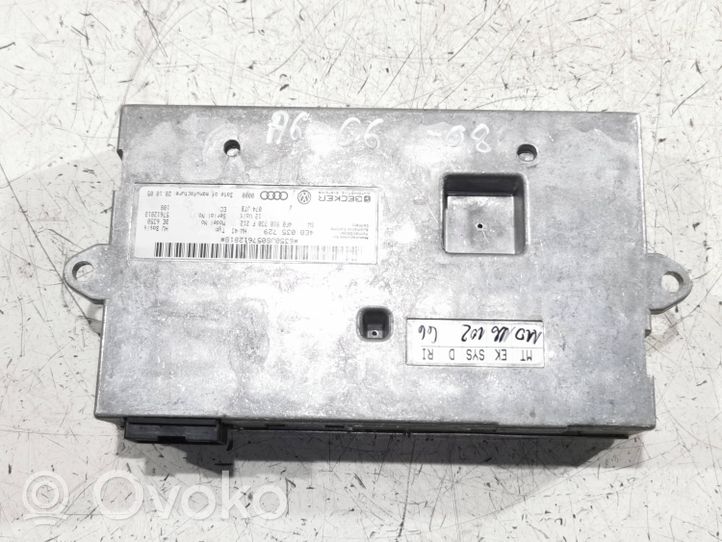 Audi A6 Allroad C6 MMI control unit 4E0035729