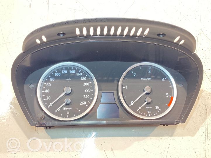 BMW 5 E60 E61 Speedometer (instrument cluster) 62116958600