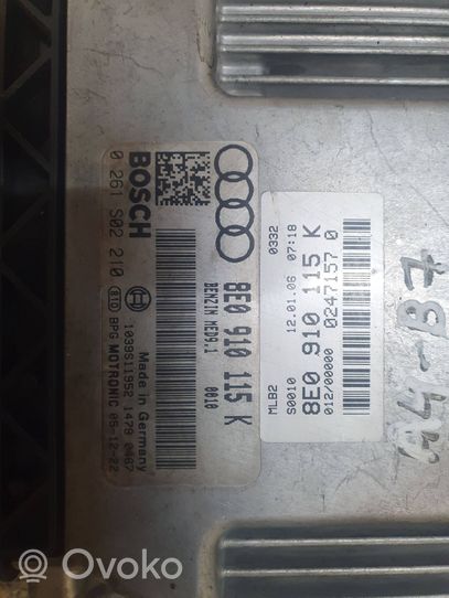 Audi A4 S4 B7 8E 8H Centralina/modulo motore ECU 0247157