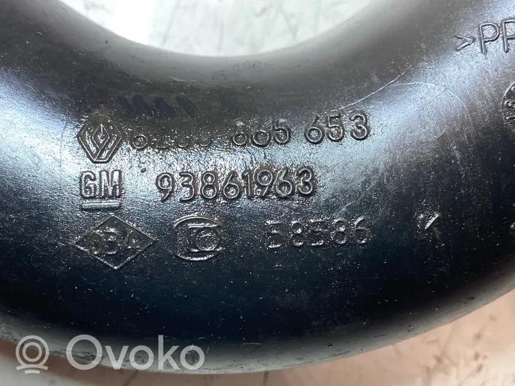 Nissan Primastar Część rury dolotu powietrza 93861963