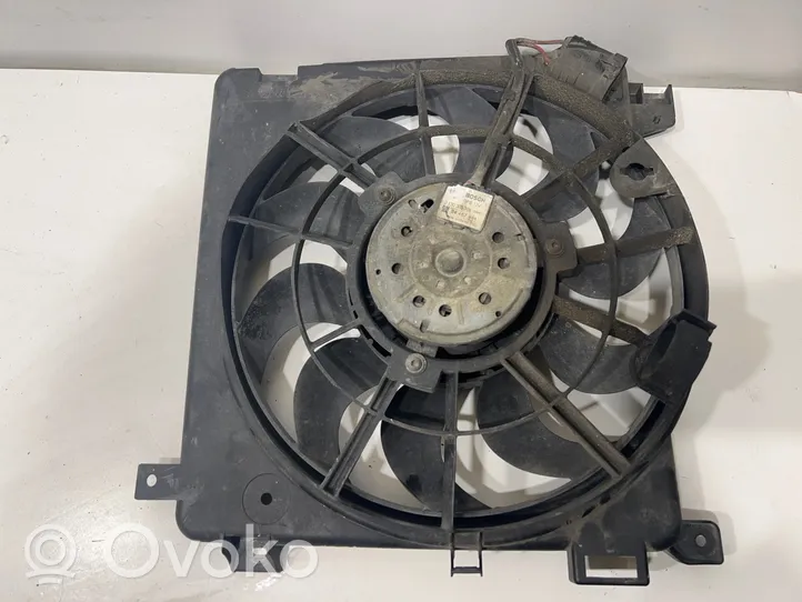 Opel Astra H Radiator cooling fan shroud 24467444