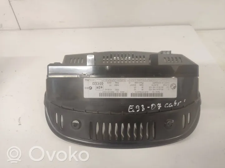 BMW 3 E92 E93 Monitori/näyttö/pieni näyttö 9145105