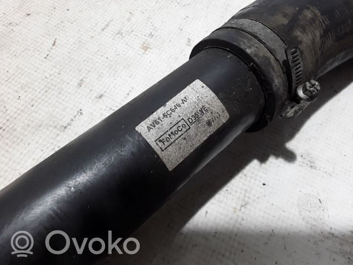 Ford Kuga II Tube d'admission de tuyau de refroidisseur intermédiaire AV616C646A