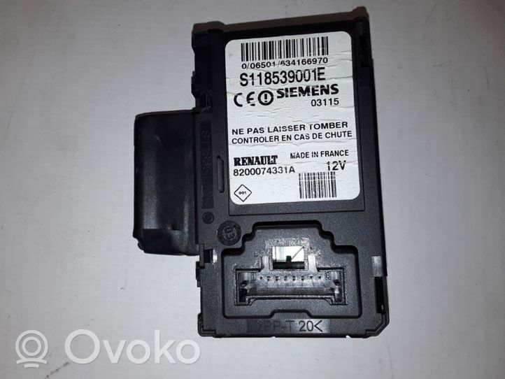 Renault Megane II Komputer / Sterownik ECU i komplet kluczy 