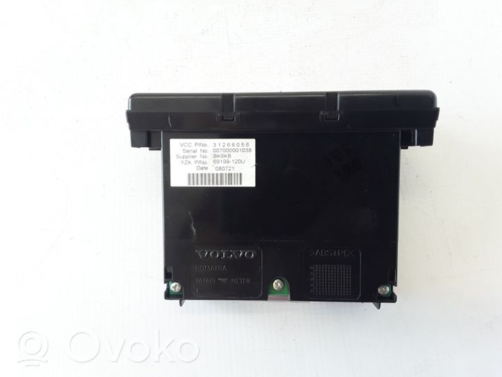 Volvo C70 Monitor/display/piccolo schermo 31268056