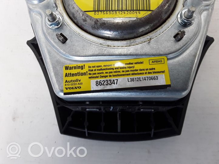 Volvo C70 Poduszka powietrzna Airbag kierownicy 8623347