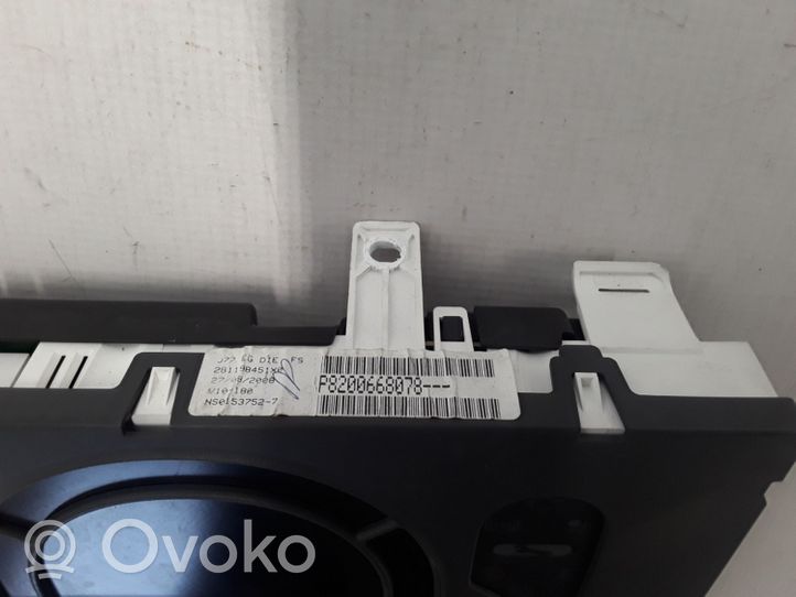 Renault Modus Tachimetro (quadro strumenti) 8200668078