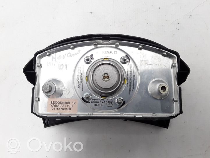 Opel Movano A Poduszka powietrzna Airbag kierownicy 8200063450