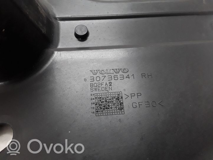 Volvo V60 Osłona tylna podwozia pod bagażnik 30736341