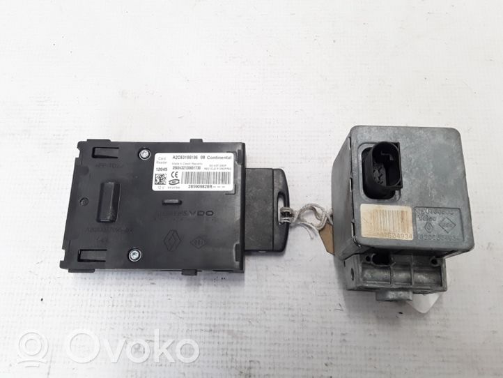 Renault Megane III Engine ECU kit and lock set 