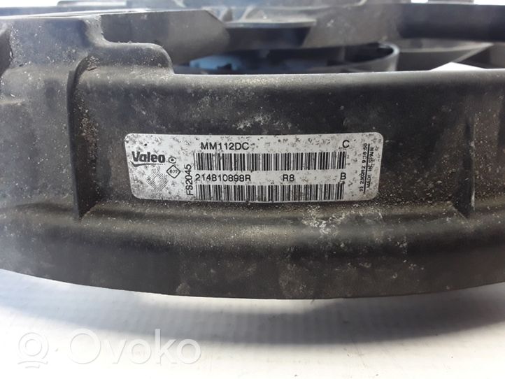 Renault Megane III Jäähdyttimen jäähdytinpuhaltimen suojus 214810898R