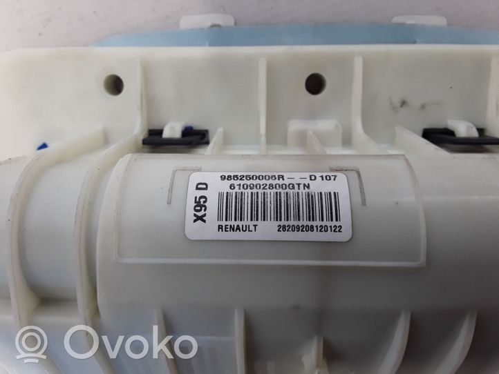 Renault Megane III Poduszka powietrzna Airbag pasażera 985250006R