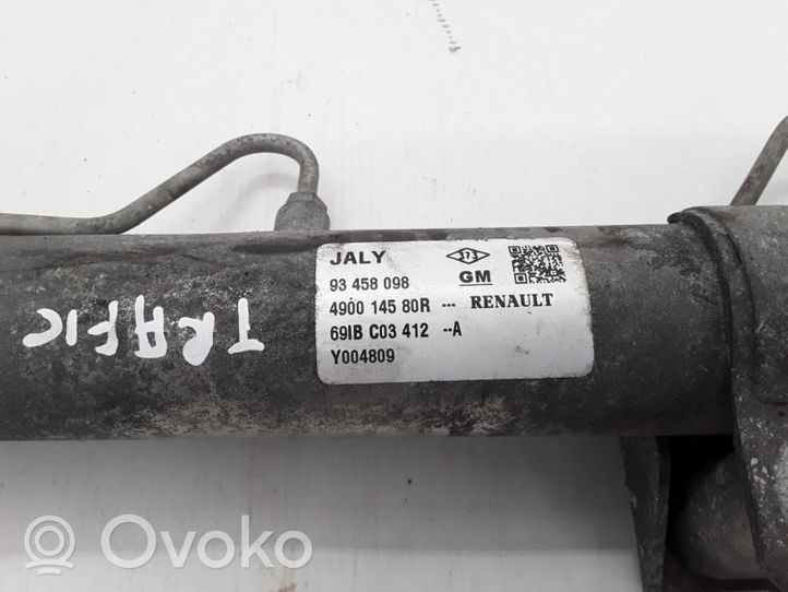 Opel Vivaro Steering rack 93458098