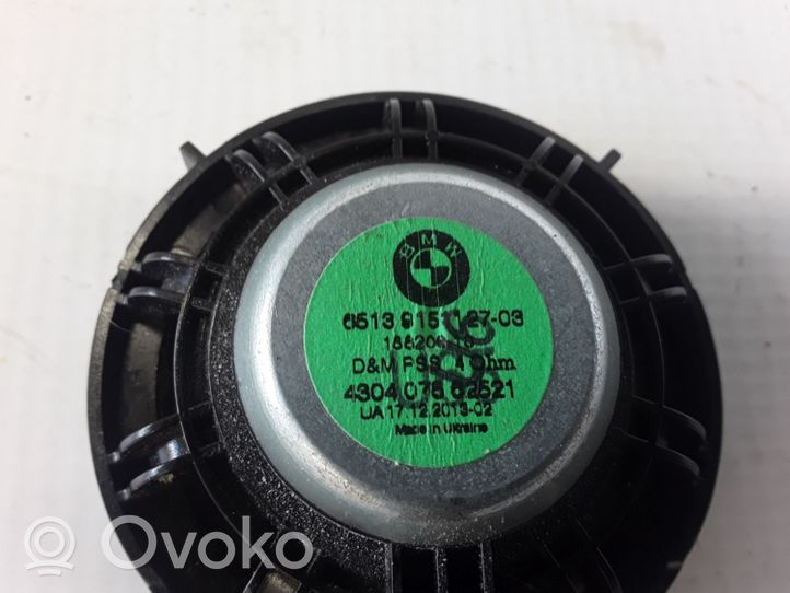 BMW 3 F30 F35 F31 Aukšto dažnio garsiakalbis (-iai) priekinėse duryse 9151127