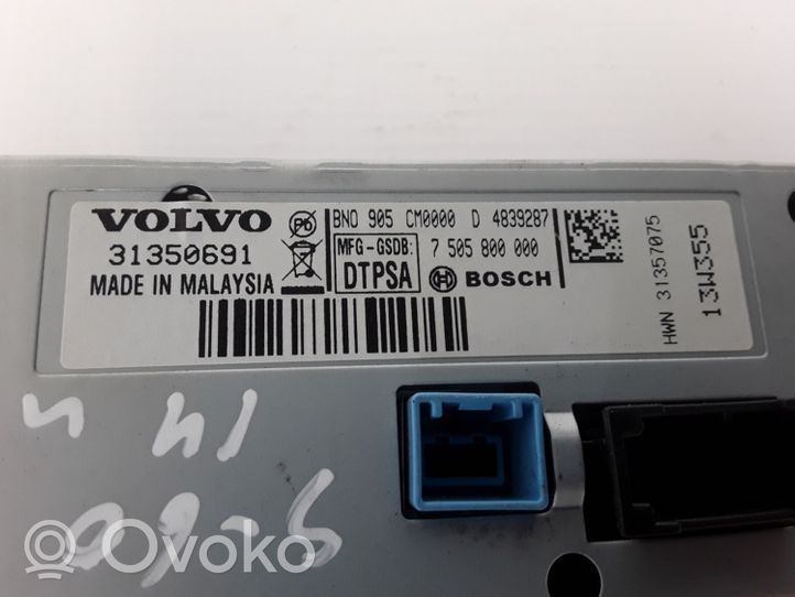 Volvo S60 Monitori/näyttö/pieni näyttö 31350691