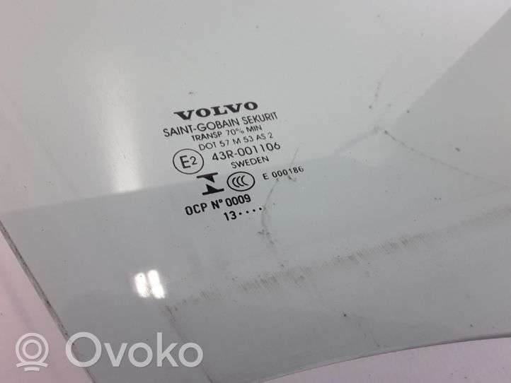 Volvo S60 Front door window glass four-door 31385411