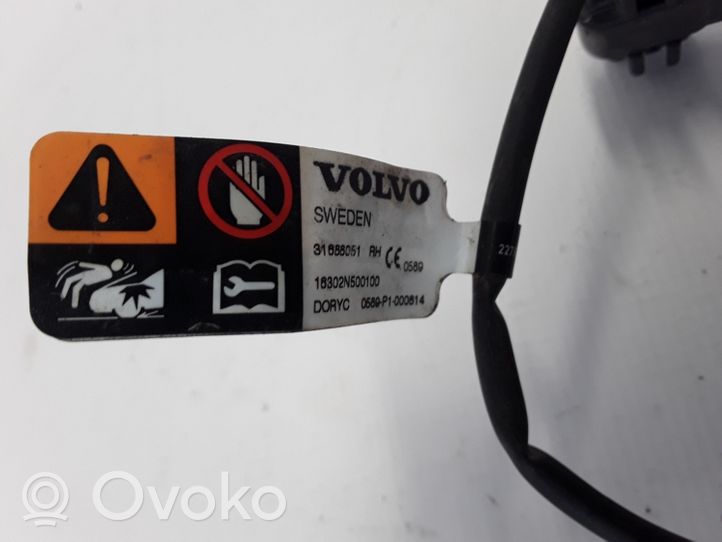 Volvo S90, V90 Привод подушки безопасности для пешехода на капоте 31688051