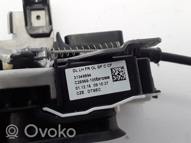 Volvo S90, V90 Etuoven lukko 31349894