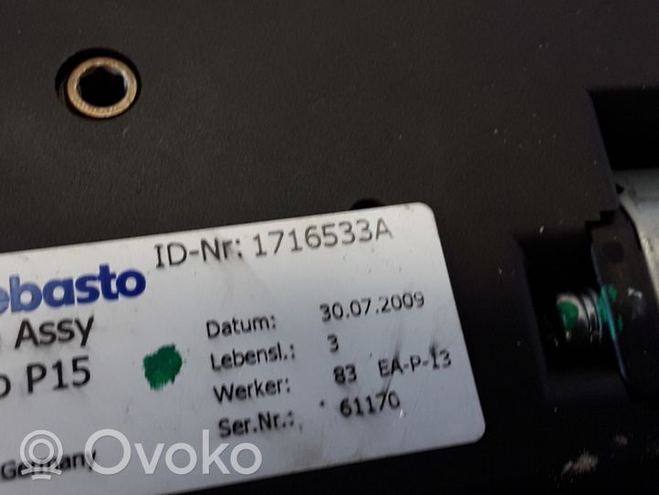 Volvo C70 Silnik składanego dachu 1716533A