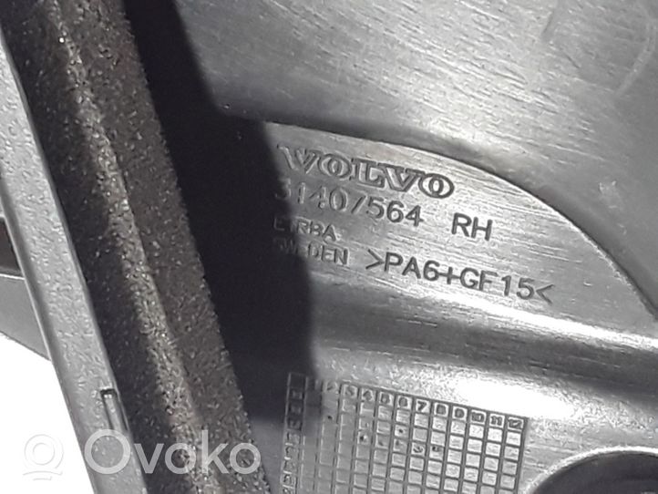Volvo XC60 Listón embellecedor de la puerta delantera 31407564