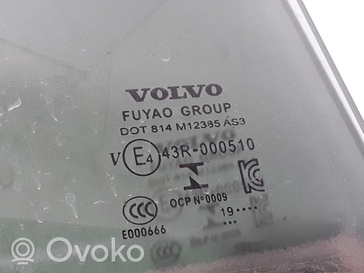 Volvo XC60 Rear door window glass 31424757