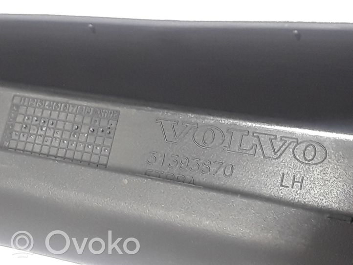 Volvo XC90 Listwa tapicerki drzwi przednich 31393870
