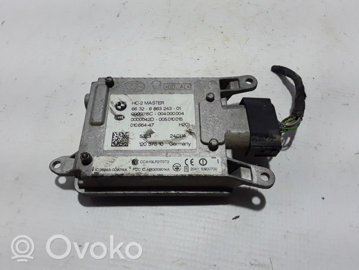 BMW 5 F10 F11 Radar / Czujnik Distronic 66326863243