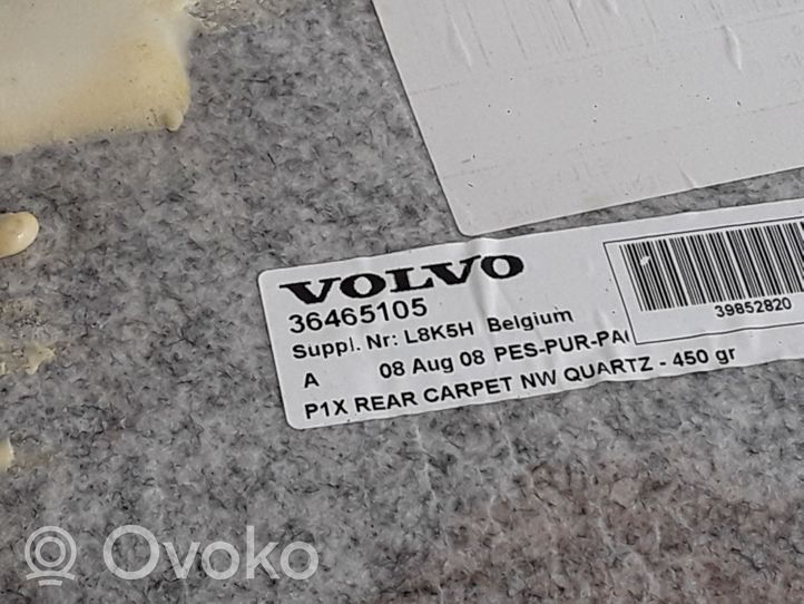 Volvo V50 Tapis de sol / moquette de cabine arrière 36465105