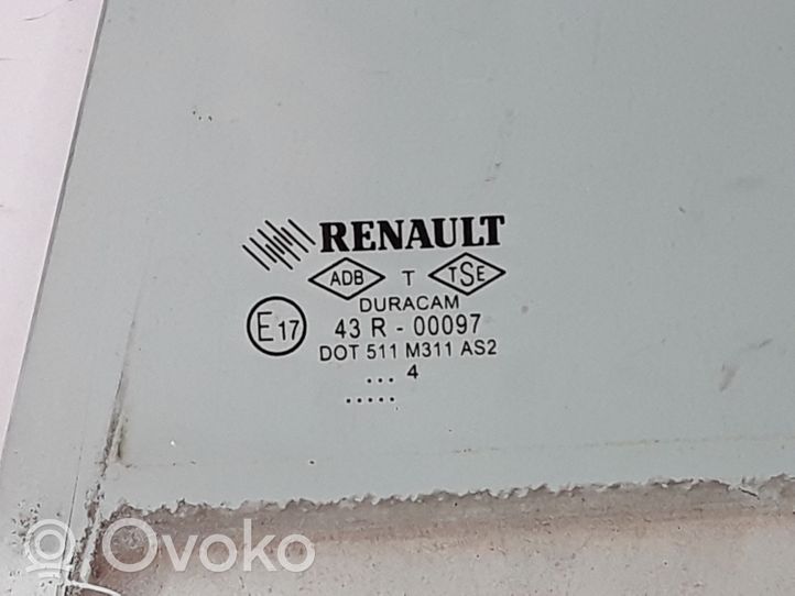 Renault Clio IV Szyba drzwi tylnych 