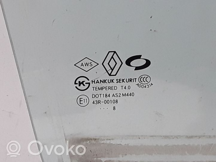 Renault Koleos I Front door window glass four-door 80300JY00A