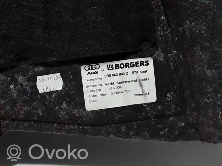 Audi Q5 SQ5 Boczek / Tapicerka / bagażnika 8R0863880