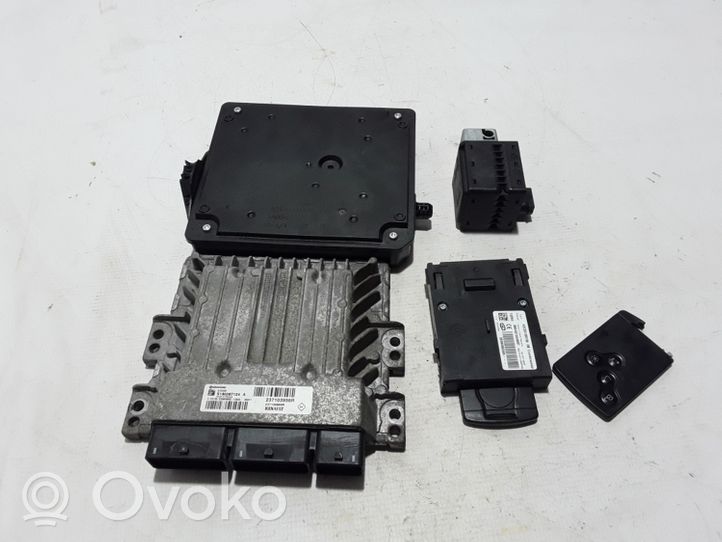 Renault Megane III Engine ECU kit and lock set 