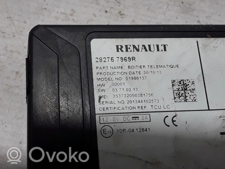 Renault Megane III Navigacijos (GPS) valdymo blokas 282757969R