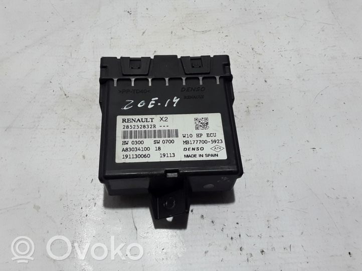 Renault Zoe Inne części wnętrza samochodu 285252832R